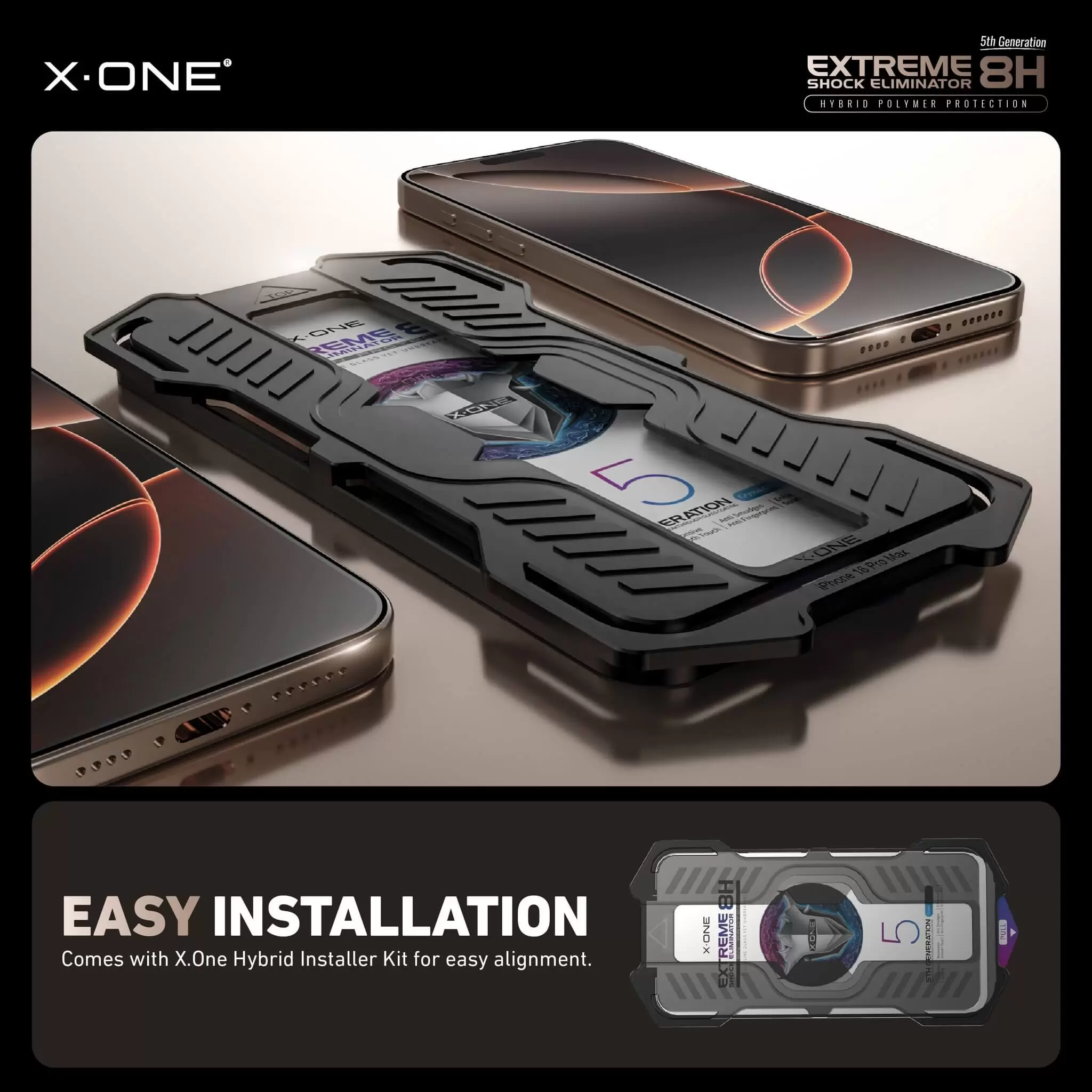 Extreme Shock Eliminator 8H 附安裝套件 - Matte Gaming