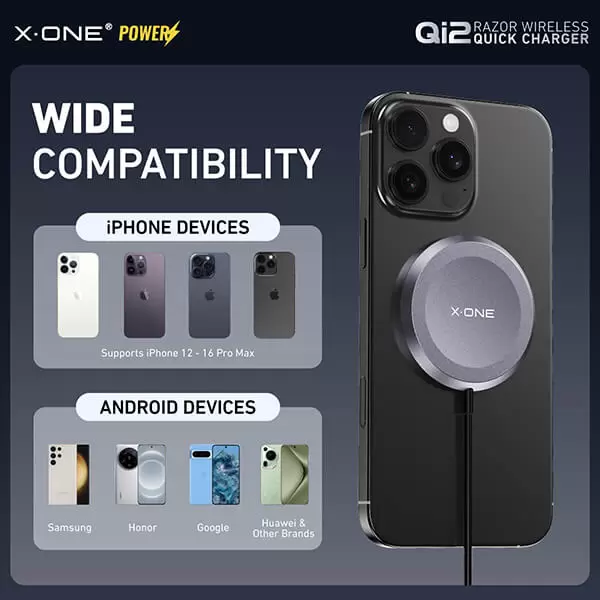 Qi2 刮鬍刀無線快速充電器