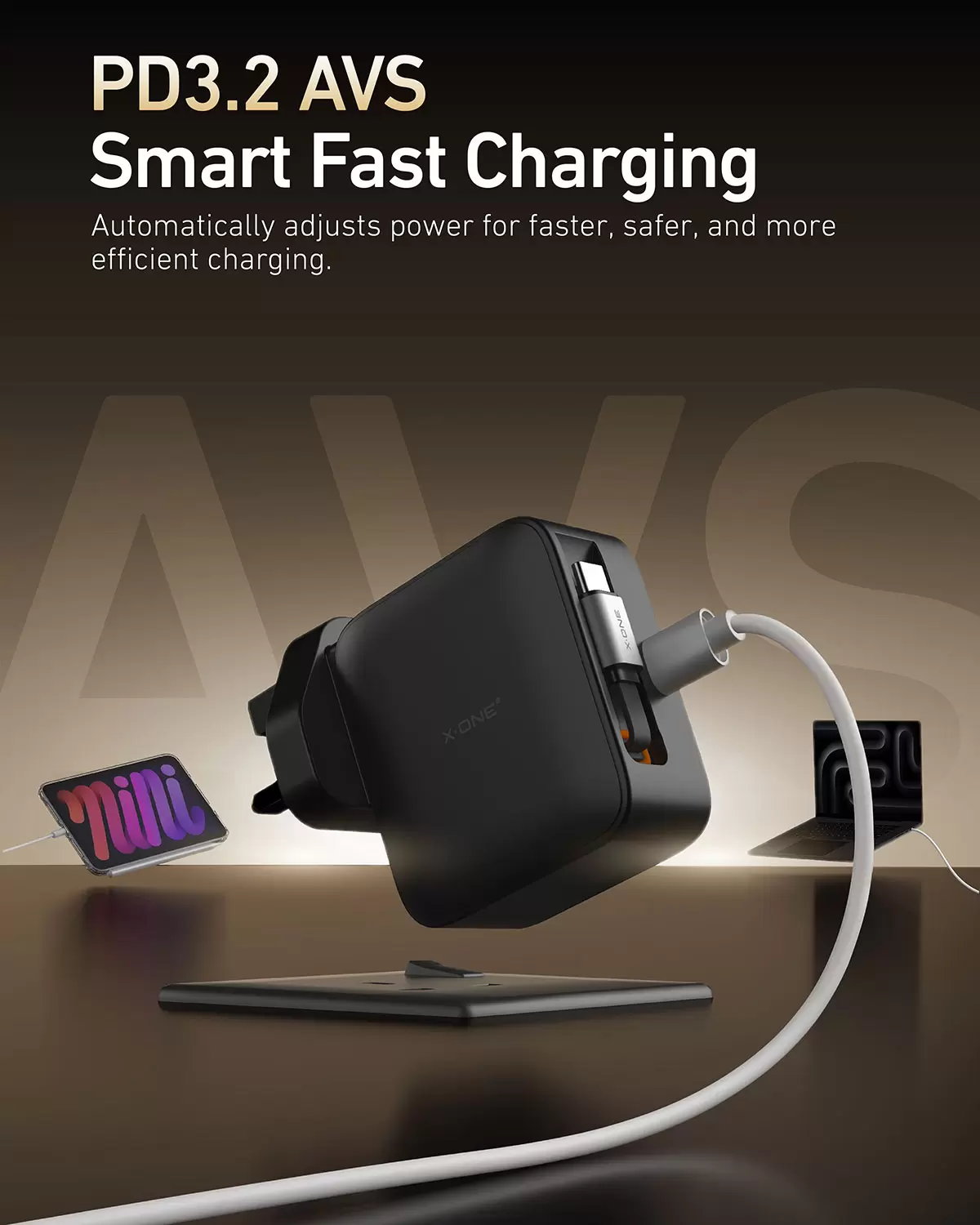 65W Charge Go 可伸縮
