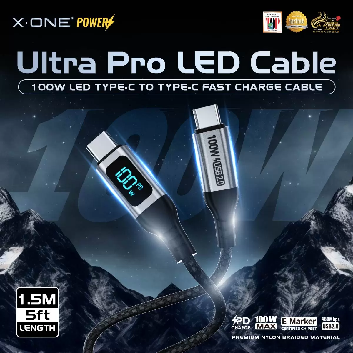 Ultra Pro 100W LED 電纜